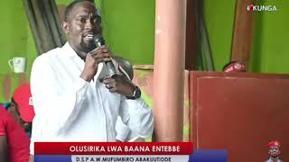 D.S.P Alex Waiswa Mufumbiro's speech to revolutionist in Entebbe️.