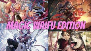 Magic: The Gathering WAIFU MATERIAL In Jumpstart 2022!!!