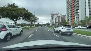 BAIRRO ESTREITO ATÉ O CENTRO DE FLORIANÓPOLIS EM UM BELO PASSEIO DE CARRO