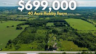 Tour a $699,000 40 Acre Hobby Farm just outside of Owen Sound