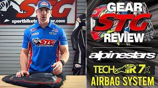 Alpinestars Tech-Air 7x Motorcycle Airbag System Review from SportbikeTrackGear.com