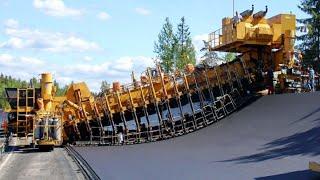 Amazing Modern Road Construction Machines, Incredible Fastest Asphalt Paving Equipment Machine
