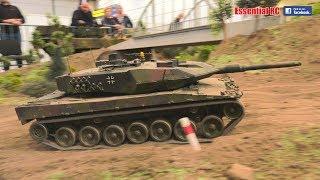 GERMAN HEAVY radio controlled (RC) TANKS in ACTION ! (realistic scenery)