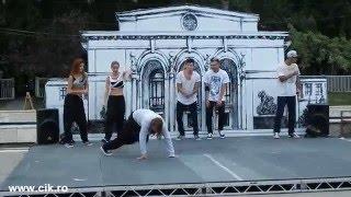 Creative Fest -  Irina Baron & Alin Tudorie - Salsa - Street Dancers - Extreme Bike Stunts