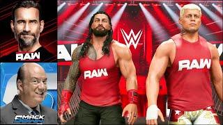WWE 2K25 My GM Mode - Roman Reigns & Cody Rhodes Invades Smackdown #4