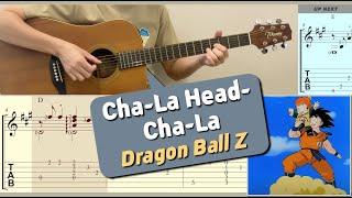 Cha-La Head-Cha-La / Dragon Ball Z (Guitar) [Notation + TAB]