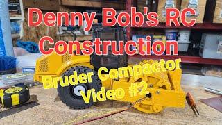 Bruder CAT Compactor RC Conversion #2 Video #2