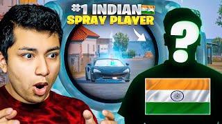 ROLEX REACTS to #1 INDIAN SPRAY PLAYER | PUBG MOBILE | BGMI