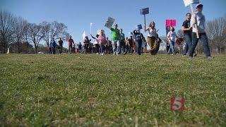 Bernie Sanders' Supporters March Through Nashville