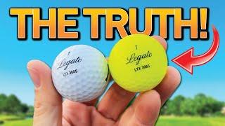 Yellow vs White Golf Balls - Does It Matter?