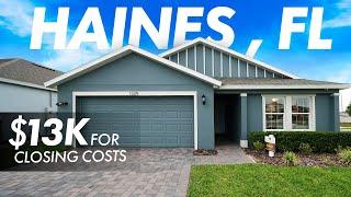 Exclusive Tour: New Construction in HAINES CITY, FL | $13K towards your CLOSING COST