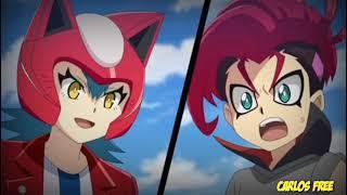 (AMV) de beyblade DB BELL VS Yllia mao Ep 23 Neffex - BITE ME )..?,: