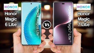 Honor Magic 6 Lite Vs Honor Magic 7 Lite