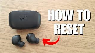 JBL VIBE BUDS - How TO Factory Reset