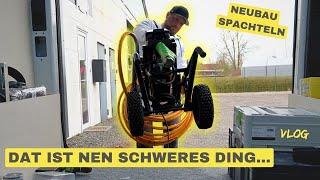 Neue Maschine auf Baustelle testen VLOG