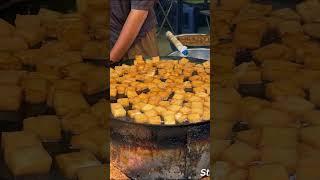 local Vietnamese street food - Fried rice flour with eggs