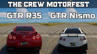 The Crew Motorfest - Nissan GTR (R35) vs Nissan GTR Nismo (R35) - Drag Race