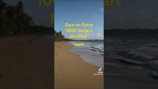 Earn an Extra 1000 Dollars Monthly!. #workfromhome #extraincome #passiveincome #onlinebusiness