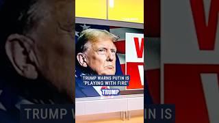 Trump, Russia exchange bitter warnings #foxnews #news #us #ukraine #russia #shorts #world #trump