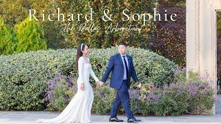 Richard and Sophie | Karen's Gazebo | Intimate Wedding at The Dallas Arboretum