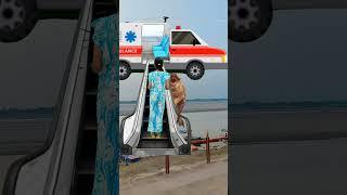 My Ambulance Helicopter is flying with me in the sky - funny VFX magic #funny#vfx #shorts 