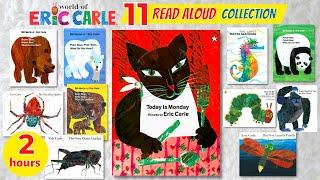 Today is Monday by Eric Carle Read Aloud | Brown Bear Brown Bear What Do You See |Very Quiet Cricket