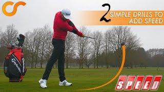 2 SIMPLE DRILLS FOR MORE CLUB HEAD SPEED