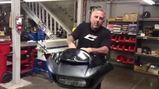 Dirty Bird Concepts Ghost Road Glide Windshield Installation