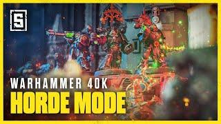 Chaos vs Dark Angels | Warhammer 40k Horde Mode