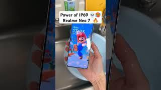 Power of Ip69 | Realme Neo 7 water test  #realme #realmeneo7