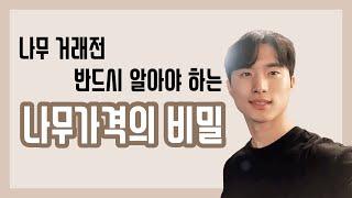 나무거래전에 반드시 알아야할 ‘나무가격’의 비밀! (조경수 구매, 조경수 판매시 필독!)