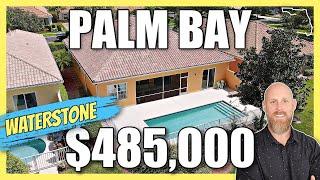 $485k  RESORT STYLE PROPERTY Tour // Living in Palm Bay FL // The Lakes at Waterstone Community