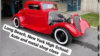 Jim Johnsen the Auto and Metal Shop teacher at Long Beach New York High School