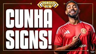 Matheus Cunha Signs For Manchester United! | 5-Year Deal With 62.5M Fee | Man United Transfer News