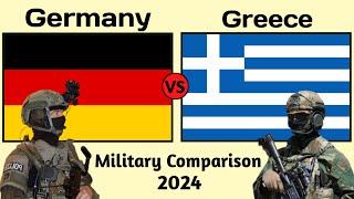 Greece vs Germany Millitary Power Comparison 2024| Germany vs Greece Military Power 2024