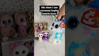 Seeing someone buy beanie boos at the store  #beanieboos #shorts #ty