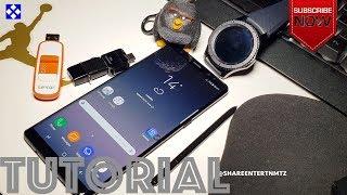 How To Transfer Files From A USB Storage To Samsung galaxy note 8 (Tutorial)