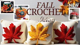 50 Amazing crochet Autumn/Falls ideas Part.1#crochet#designs#autumncrochet