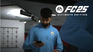 EA FC 25 - Player chilling on their Phone before a Match - NEW CUTSCENE FC 24 (4K/UHD)