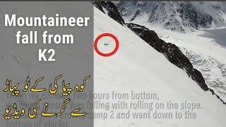 Climber Falling off K2