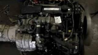 MAZDA RF TURBO RWD DIESEL ENGINE S/N 570157