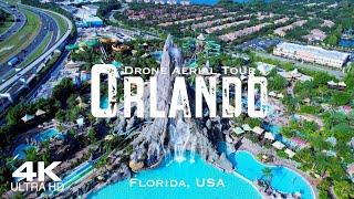 ORLANDO 2024  Drone Aerial 4K | Florida FL USA United States of America