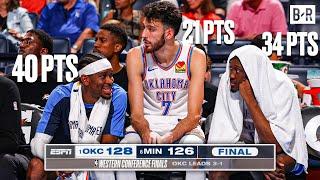 The Thunder BIG 3 COMBINED for 95 PTS in Game 4 vs. Timberwolves | NBA Playoffs 2025