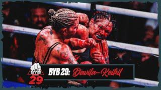 BYB 29 Bare Knuckle Brawl Women's Prelim:  Angel Keihl & Desiree Davila Go the Distance & Get Bloody