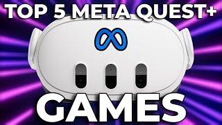 5 Best GAMES on Meta Quest+ VR Subscription Service