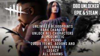 DEAD BY DAYLIGHT Unlocker | How to Unlock Skins, DLC, Cosmetic, items, Perks  STEAM & EPIC v. 5.4.2