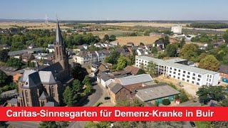 Caritas Rhein-Erft mit Sinnesgarten für Demenz-Kranke in Kerpen-Buir