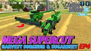 "MEGA SUPERCUT: Farm Sim 23 JOHN DEERE Farm EP 4"