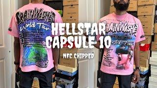 Hellstar Capsule 10 part 1 of 3 clothing review with sizing tips and how to verify nfc chip