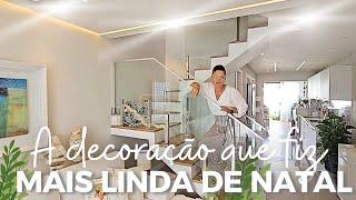 NOSSA DECORAÇÃO DE NATAL 2024 | A MAIS SIMPLES E A MAIS LINDA QUE JÁ FIZ | Viviane Magalhães